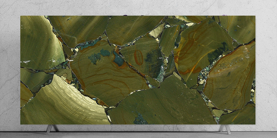 Green Jasper Closeup