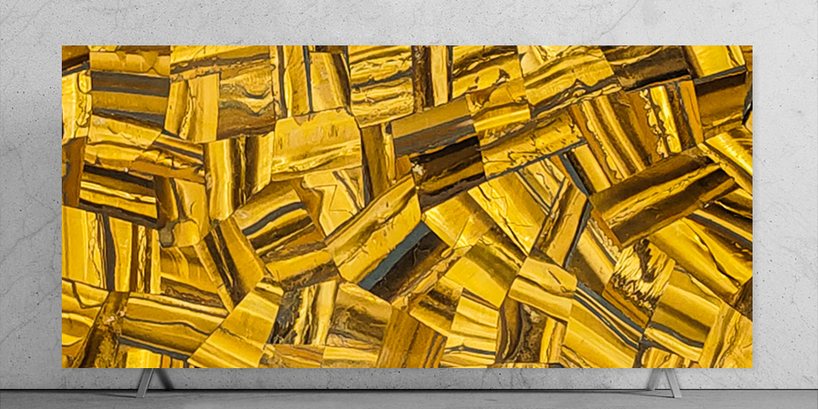 Tiger Eye Random Backlit