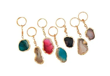 Semiprecious Stones Keychains