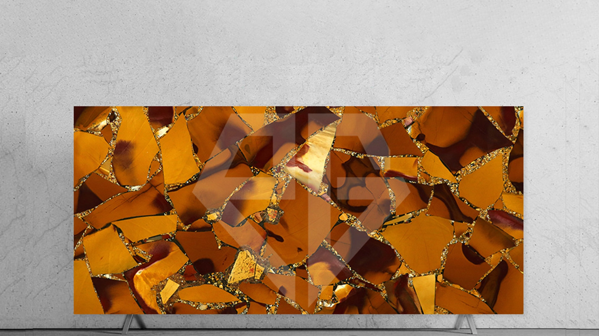Mockite Jasper Semiprecious Stone Slab in our factory stock