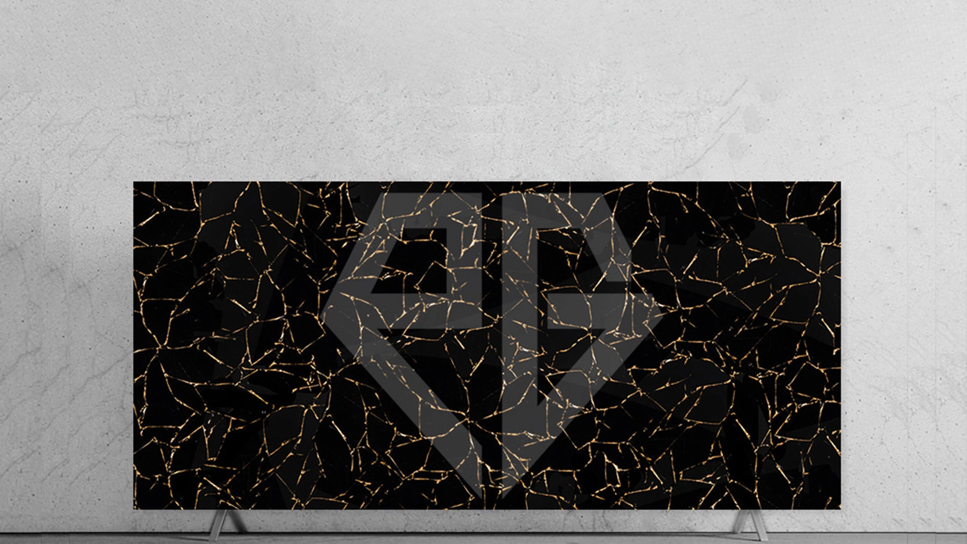 Obsidian Black Semiprecious Stone Slab stock ready for custom order